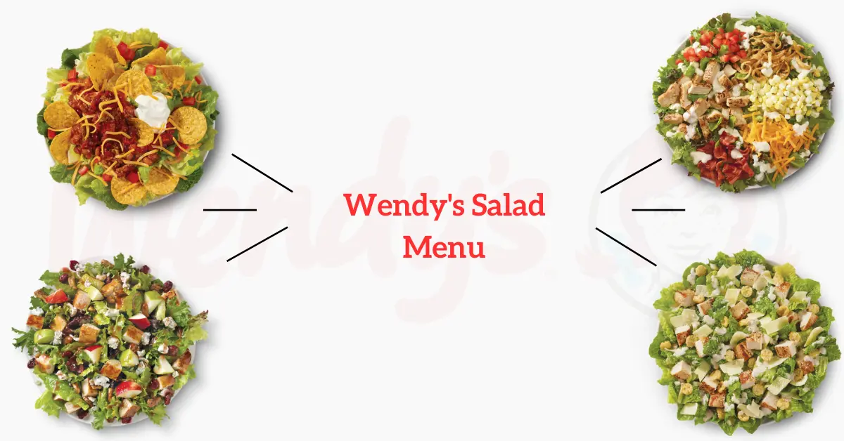 Wendy's Salad Menu