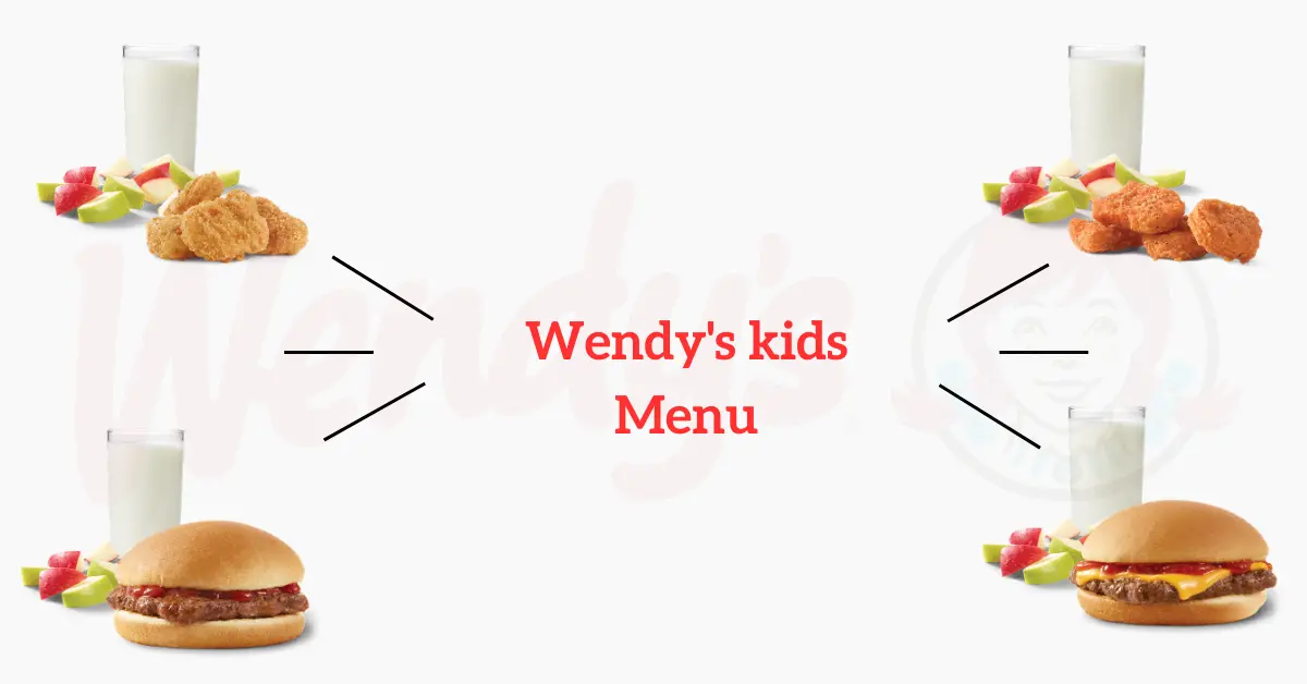 Wendy's Kids Menu