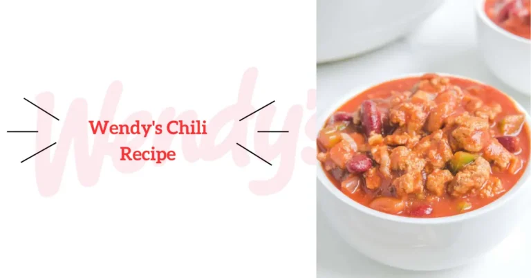 Wendy's Chili Recipe